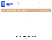 Tablet Screenshot of freshfieldsconsulting.com